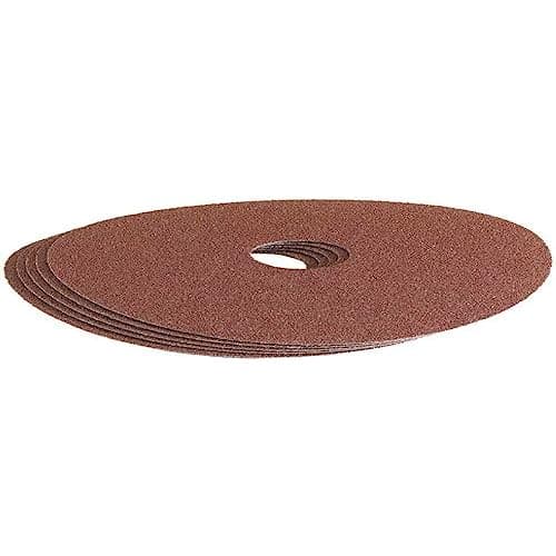 Image of Draper 58618 Aluminium Oxide Sanding Disc, 80 Grit, 115mm, Pack of 5 , Blue