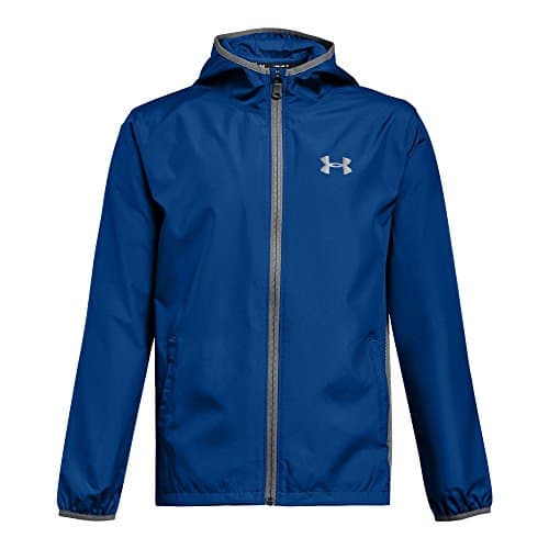 Image of Under Armour Boys' Sackpack Jacket, Royal/Black, Youth Small