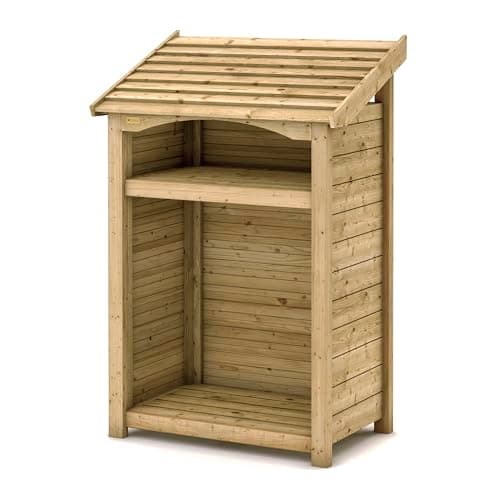 Image of Rowlinson Signature Heritage T&G Tall Single Log Store