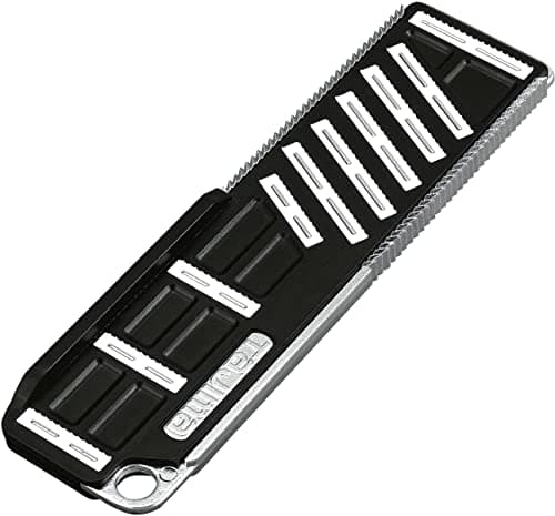 Image of Tajima Drywall Rasp - 7 Inch Sheetrock Tool with Edge Trimmer & Sharpening Tool - TBY-SH180-T