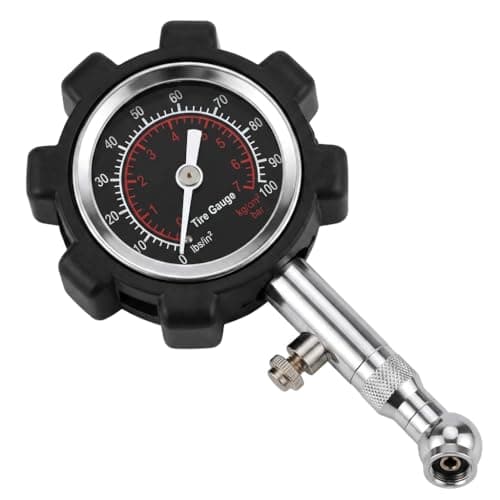 Image of Tyre Pressure Gauge, Tyre Pressure Gauge UK 4 BAR 60 PSI, Digital Tyress Pressur Gauges, and Car Tyr Pressures Gauge For Vehicle Maintenance, and Automotive Checks
