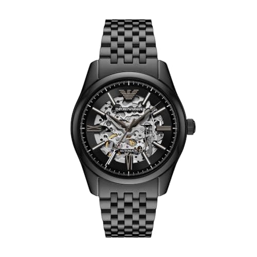 Image of Emporio Armani Men's 43MM Black Stainless Steel Watch, AR60093