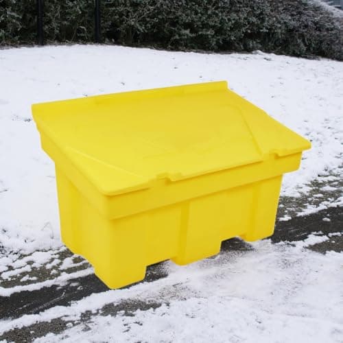 Image of 200L Stackable Grit Salt Bins Heavy Duty Containers 102x72x52CM