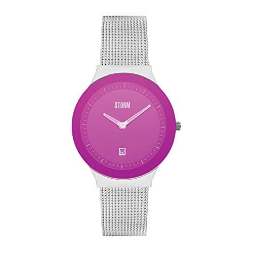 Image of Storm London Mini SOTEC Lazer Purple 47383/P Wristwatch for Women
