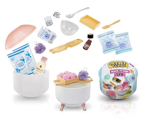 Image of MGA's Miniverse Make It Mini Spa Series - Mini Collectibles in Mystery Blind Packaging - DIY Spa Products that Really Work - NOT EDIBLE - Collectibles for Teens, Adults, Collectors and Kids