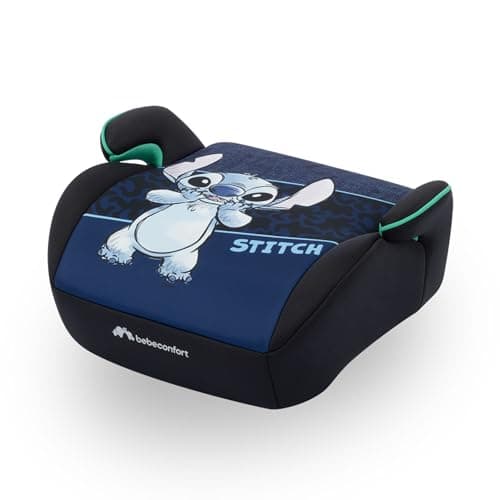 Image of Bebeconfort Disney Manga i-Safe, Car Booster Seat, Stitch Car Seat, 6–12 Years, 128–150cm, 22-36 kg, Lightweight, Easy Belt Installation, Fully Padded, Soft-Touch Fabrics, Authentic Stitch