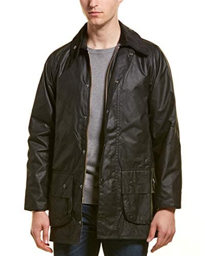 Image of Barbour Men's Beaufort Wax Jacket, Black (Black 000), S