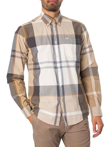 Image of Barbour Harris Tailored Shirt Amble Sand XL