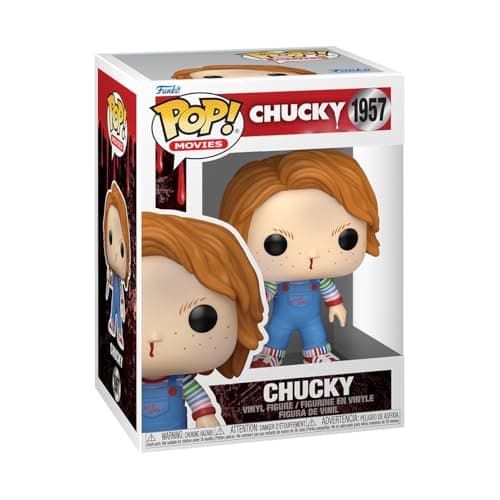 Image of Funko Pop! Movies: Chucky - Collectable Vinyl Figure - Gift Idea - Official Merchandise - Toys for Kids & Adults - Horror Fans - Model Figure for Collectors and Display