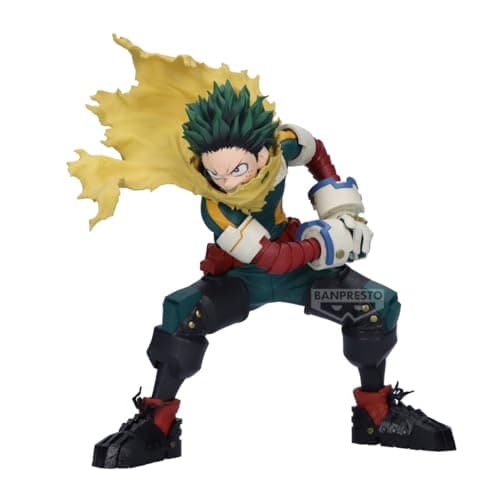 Image of Banpresto Izuku Midoriya My Hero Academia Action Figure - Maximatic 18cm - Multicolor BP29195P - Collectible Figure - Optimal for Anime Fans