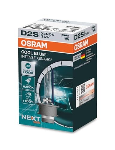 Image of Osram Xenarc Cool Blue Intense NextGen HID-Xenon bulb - D2S - 12V/35W - single piece (max. 6200K)