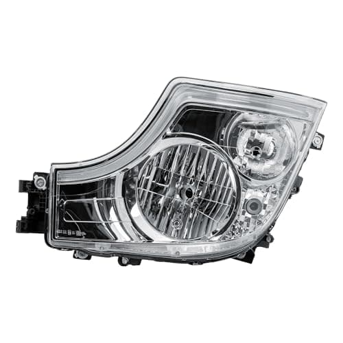 Image of KINGVANS Replacement Headlight Head Lamp Assembly with DRL Electric Adjustment Passenger N/S Left Side for Mercedes Truck Actros MP5