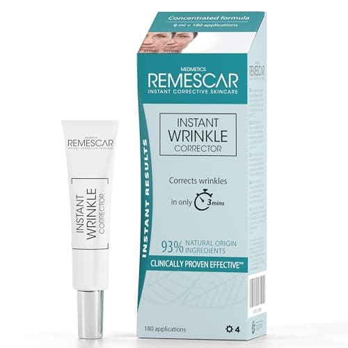 Image of Remescar Instant Wrinkle Corrector 8ml Anti Wrinkle Cream - Clinically Proven for Anti-Aging and Wrinkle Reduction - Instantly Reduces Signs of Ageing - 180 Uses