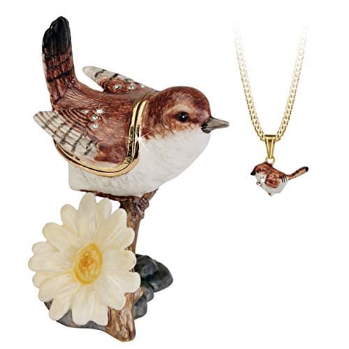 Image of Arora Secrets from Hidden Treasures 1032 Wren Trinket Box