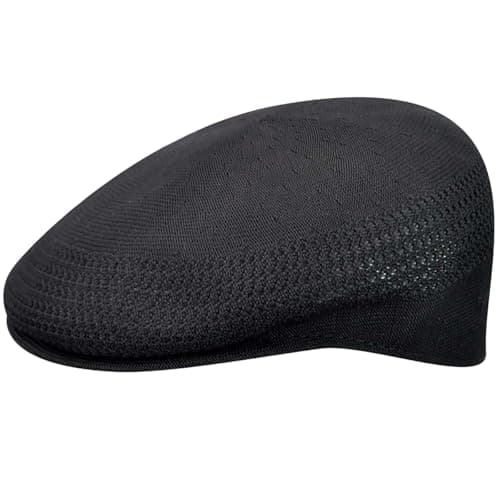 Image of Kangol mens0290BCTropic 504 Ventair Ivy Cap Cap - Black - M