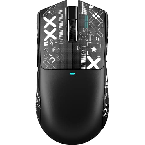 Image of ATTACK SHARK X11 SE Wireless Gaming Mouse, PixArt PAW3311 Gaming Sensor, BT/2.4G Wireless/Wired, 22000 DPI, 65 Hours Battery, Office Mice Gamer Mice for Win11/Xbox/PS/Mac (Black+Tape)