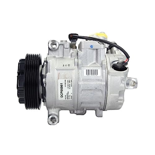 Image of DENSO A/C Compressor DCP05061 - OE-Quality Air Conditioning Compressor Replacement - Direct Fit Easy Install - Fits BMW