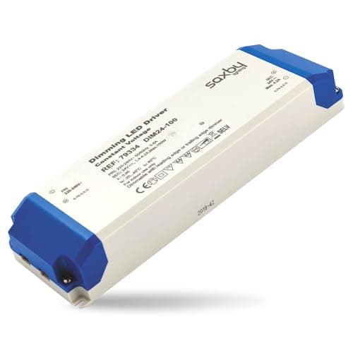 Image of Constant Voltage Dimmable LED Driver 100W 24V IP20 Rated for Indoor LED Lighting