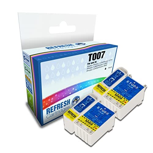 Image of Refresh Cartridges Compatible Ink Cartridge Replacement for Epson T007 (Multi-Colour)