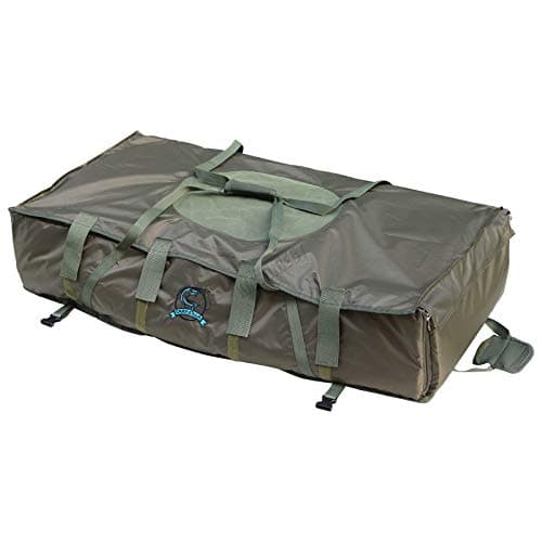 Image of FOXHUNTER CARPZILLA Carp Fishing Unhooking Soft Mat Cradle Safeguard Protection Foldable Dark Green New