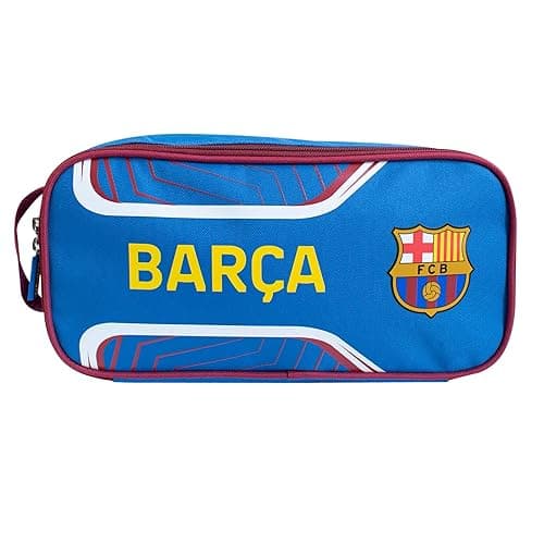 Image of Hy-Pro FC Barcelona Boot Bag - Officially Licensed Shoe Bag with Carry Handle - Durable Bootbag for Rugby & Football Boots, Sports & Travel Use - FC Barcelona Merchandise & Gift Idea