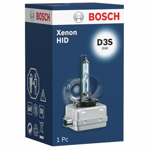 Image of Bosch D3S Xenon HID Headlight Bulb - 35 W PK32d-5 - 1 Bulb