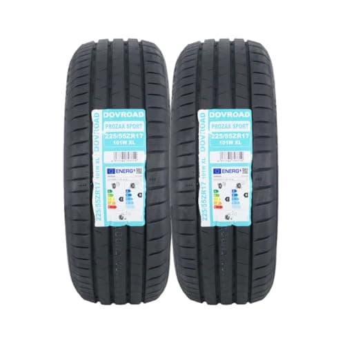 Image of 225/55ZR17 101W XL Dovroad Prozax Sport Tyre – Reinforced Extra Load Summer Performance Car Tyre, High Speed Rated, Enhanced Grip & Low Noise, 225/55 R17