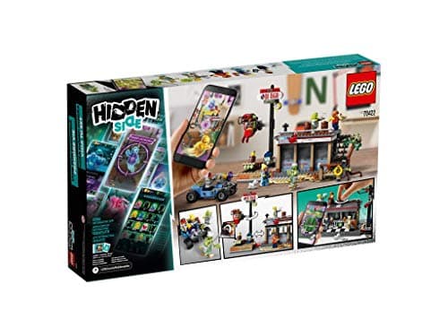Image of LEGO Hidden Side 70422 Shrimp Shack Attack Construction Set, AR Games app, Toys for 8 Years Old Boys and Girls, Interactive Augmented Reality Ghost Playset with 5 minifigures