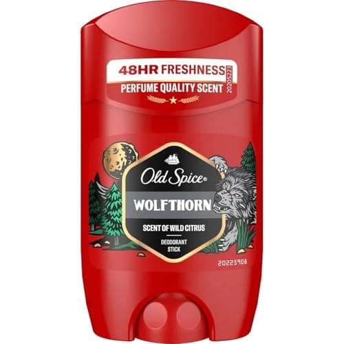 Image of Old Spice Wolfthorn Men's Deodorant Stick, Aluminium-Free, Long-Lasting Scent, 50 ml