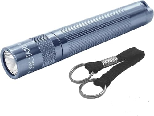 Image of Mag-Lite Solitaire Incandescent 1-Cell Flashlight, Titan Grey