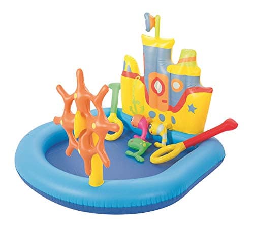 Image of Bestway Kids Inflatable Tug Boat Play Toy