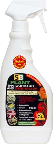 Image of Growth Technology Ltd SB Plant Invigorator and Bug Killer 500ml - Ready to Use, White