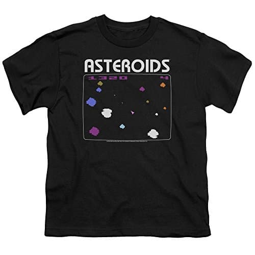 Image of Atari - Big Boys Asteroids Screen T-Shirt, Small, Black