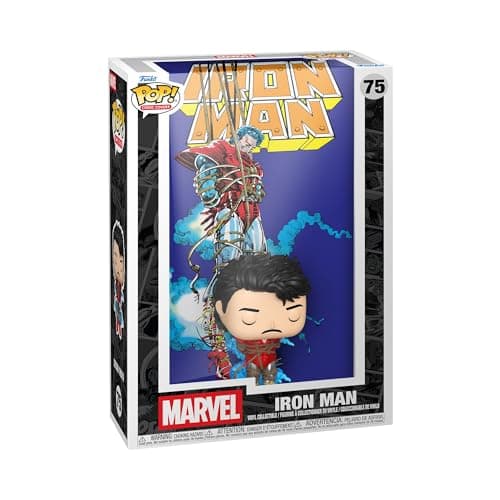 Image of Funko Pop! Comic Cover: Marvel – Iron Man '68 - Collectable Vinyl Figure - Gift Idea - Official Merchandise - Toys for Kids & Adults - Superheroes Fans - Model Figure for Collectors and Display