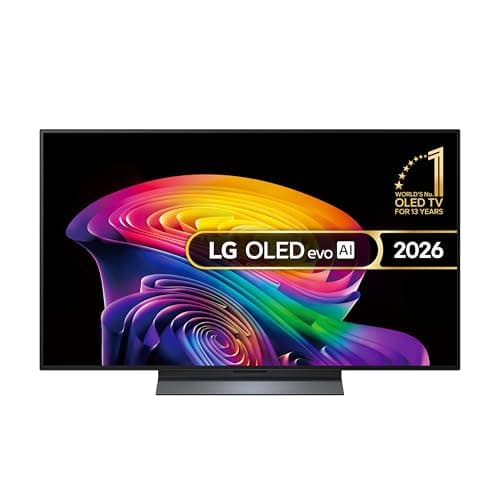 Image of LG OLED evo AI C6 48-inch 4K Smart TV - OLED48C65LA (α11 AI Processor 4K Gen3, 120Hz (VRR 165Hz), Dolby Vision, Dolby Atmos, FILMMAKER MODE™ [Model year 2026]