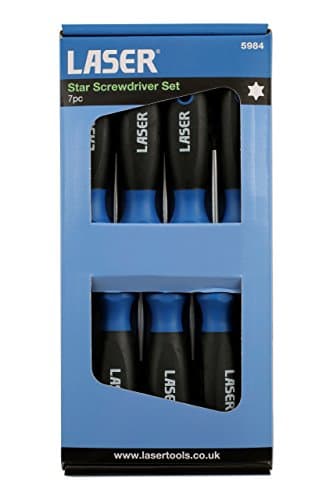 Image of Laser 5984 Star Screwdriver Set 7pc