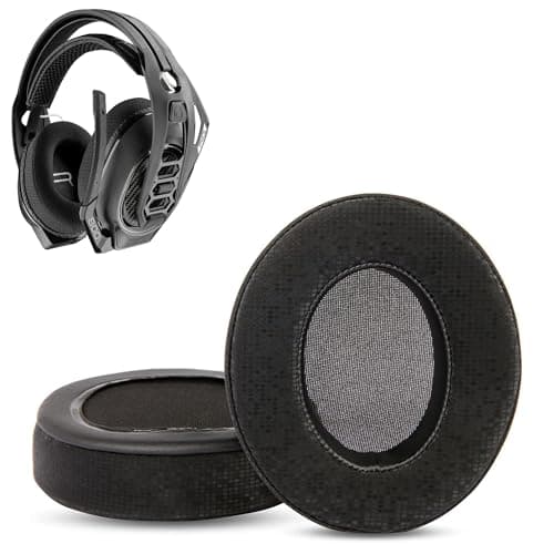 Image of HAIZEEN Earpads Compatible with Plantronics RIG 800 PRO HX/RIG 800 PRO HS/RIG 800 PRO HD/RIG 800LX / 800HS / 800HD Gaming Headsets Ear pads Replacement Cushion (Protein Leather/Memory Foam)