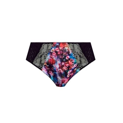 Image of Elomi Women's Lucie High Leg Brief, Cherry Blossom, 4XL Plus