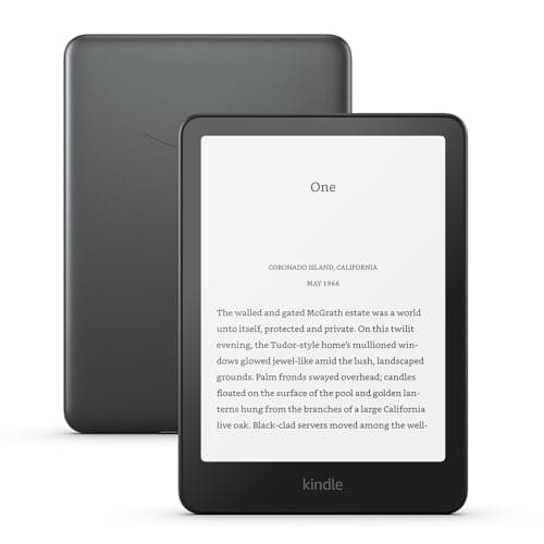 Image of Amazon Kindle Paperwhite Signature Edition (newest gen) – Our fastest Kindle with an auto-adjusting front light, wireless charging and weeks of battery life – 32 GB – Without Ads - Metallic Black