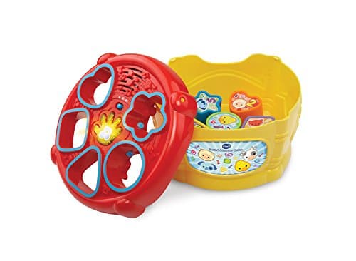 Image of VTech Sort and Discover Drum, Musical Toy with Learning Games, Interactive Toy Suitable for Boys and Girls Aged 12 Months & Over