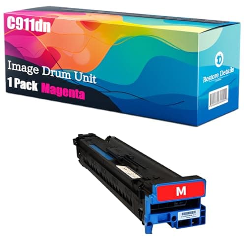 Image of High Yield C911dn 45103716 45103715 45103714 45103713 Image Drum Unit Compatible for OKI C911dn C931 C931dn Printer, Unleash High-Definition Printing, Achieving 40000 Pages (Magenta)