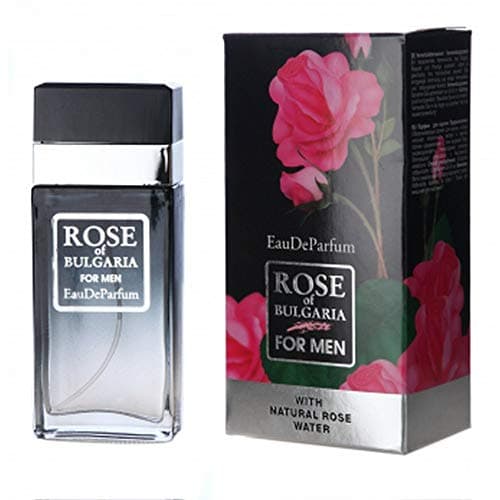 Image of Rose of Bulgaria Men's Eau de Parfum, 60 ml, Floral Scent, Travel Size