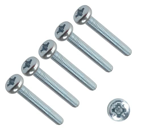 Image of TERF® M3 X 30mm Pozi Pan Machine Screws M3 (3mm) X 30mm Pozi Drive Pan Head Machine Screws (Bolt) - Pack of 25
