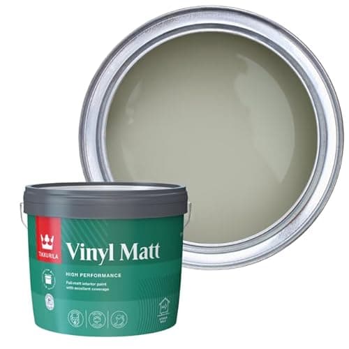 Image of TIKKURILA Vinyl Matt - Washable Full Matt Emulsion Paint For Interior Walls & Ceilings - 3l Flannel J446