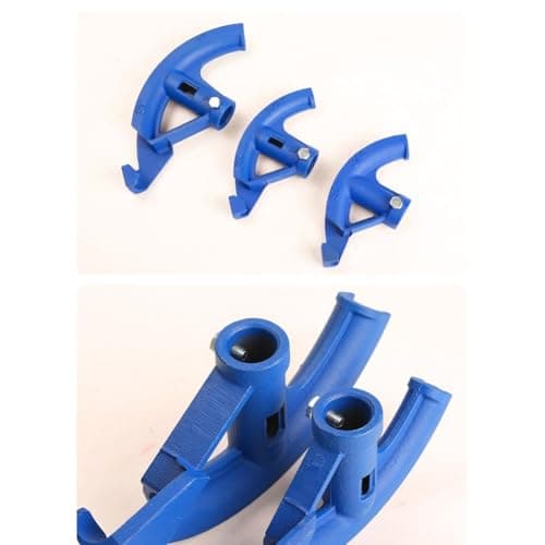 Image of EaseSunny Manual Pipe Bender, Carbon Steel Tube Bender, Wire Bending Tool for 15mm 20mm 25mm Pipes, Ergonomic Grip for Water Gas Electrical Installation