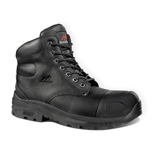 Image of Rock Fall RF10 Ebonite Robust Safety Boot Size 7