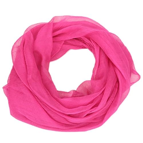 Image of FAIRYGATE Loop Scarf Ladies Scarves Infinity Scarf Snood Shawls Cowl Circular Scarfs Tube Round Shawl Lightweight Sheer Wrap for Women Chiffon Neck Stole for Spring Fall Winter A0327