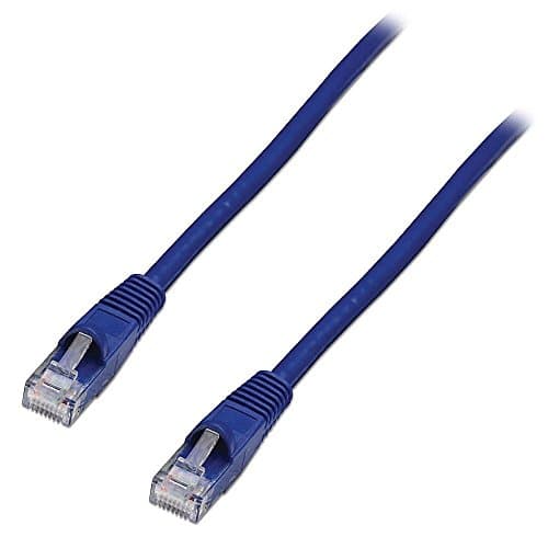 Image of LINDY 0.5m CAT6 UTP Snagless Network Cable Blue