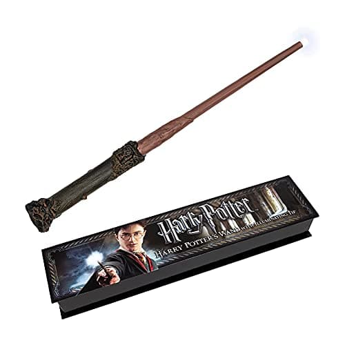 Image of The Noble Collection Harry Potter's Illuminating Wand - 14in (35cm) Harry Potter Officially Licensed Film Set Movie Props Wand Gifts