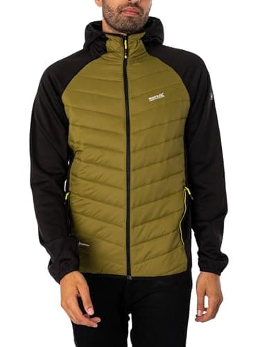 Image of Regatta Mens Andreson VIII Hybrid Lightweight Softshell Jacket - Nephrite Green - S